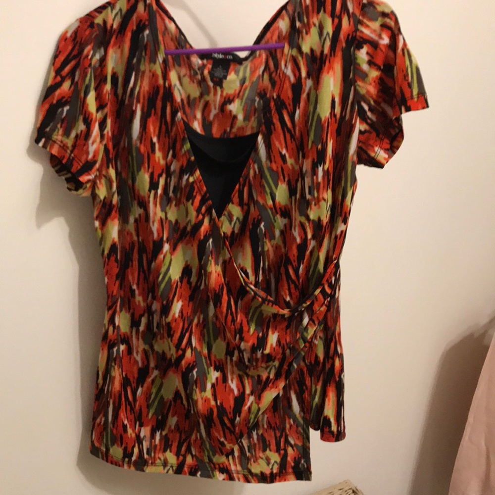 Style & Co. multicolored blouse